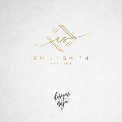 Premade Logo, Design, Gold Logo, Photography Logo, Branding ...