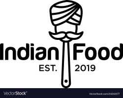 Indian food logo design inspiration