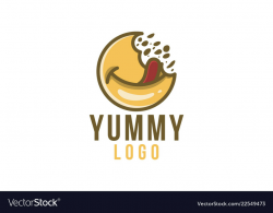 Delicious food yummy logo designs inspiration