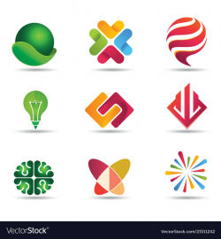 Modern colorful logo design inspiration