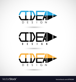 Creative pencil logo design