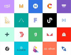 20 Best Logos of Tech Startups in 2017 | Logos design, Logo ...