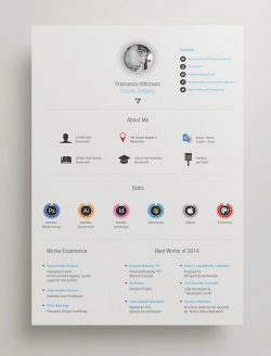 50+ Beautiful Free Resume (CV) Templates in Ai, Indesign ...
