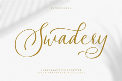 Swadery Script Font - Befonts.com