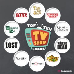 10 Iconic TV Show Logos | DesignMantic: The Design Shop