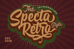 Specta Retro Script Font - Befonts.com
