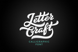 Letter Craft font ~ Fonts ~ Creative Market