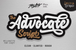 Advocate Script Font - Befonts.com