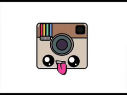 Dibujo Logo de INSTAGRAM Kawaii - YouTube