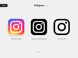 Instagram Logo - Free PSD by Reza Ghenaat on Dribbble
