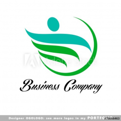 man, joy, happiness, people, sport, logo - Buy this stock ...