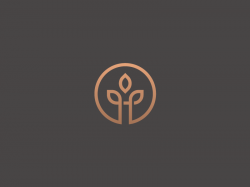 Plant + Human figure subtle mark by Ahmed creatives on Dribbble