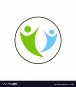 Active people joy together logo
