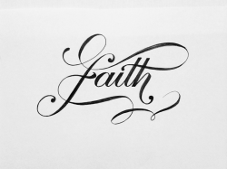 Faith | Tattoo fonts cursive, Faith tattoo designs, Writing ...