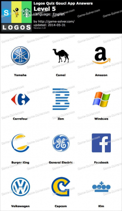 Logos Quiz Gouci App Level 5 - Game Solver