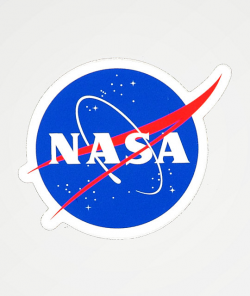 Neon Riot x NASA Logo Sticker
