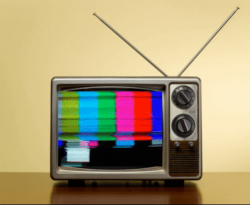 New Logo Old Tv GIF