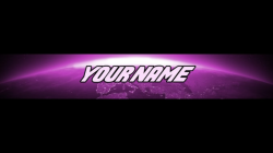 sramosfut : I will make you a purple themed youtube banner and logo for $5  on www.fiverr.com
