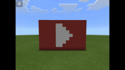 How To Build The YouTube Logo - Minecraft