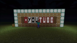 Minecraft YouTube logo (Banner)
