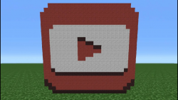 Minecraft Tutorial: How To Make The Youtube Studios Logo (Youtube Play  Button)
