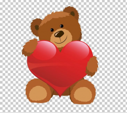 Teddy Bear Love Cartoon PNG, Clipart, Free PNG Download