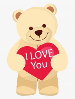 Teddy Bear Clipart Png Image - Teddy Bear I Love You Png, Cliparts ...