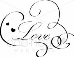 Love Calligraphy Clipart www.bakedoctor.com | Products I Love ...