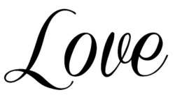 Free Love Clipart calligraphy, Download Free Clip Art on Owips.com