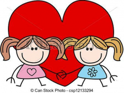 Friends love clipart 1 » Clipart Portal