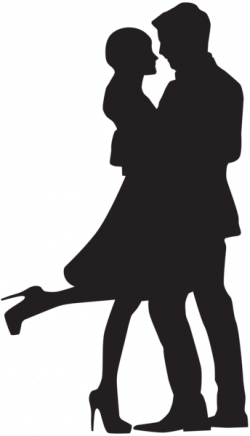Couple in Love Silhouette PNG Clip Art | Gallery Yopriceville ...