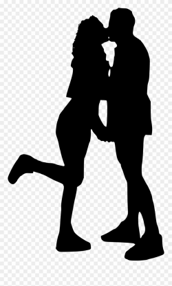 Love Silhouette At Getdrawings Com Free For - Transparent Couple ...