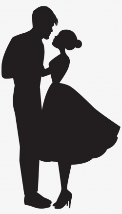 Banner Free Library Love Silhouette Png Clip Art Gallery - Couple ...