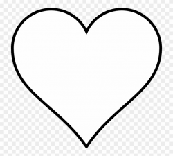 Download Black And White Heart Clipart - White Love Heart Vector ...