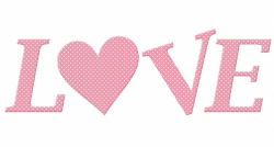 Love Word Clipart Free Stock Photo - Public Domain Pictures