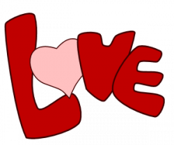 The word love clipart free images - ClipartPost