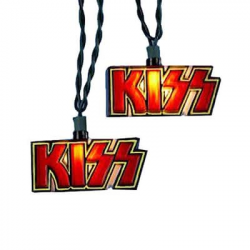 Christmas Central 10.3-ft Red Electrical Outlet Kiss Logo ...