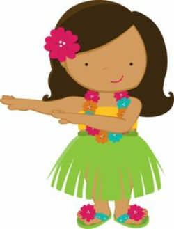 Luau on hula girls hawaiian girls and luau party clip art ...
