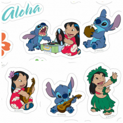 Aloha, ohana! Print and share these adorable Lilo & Stitch ...