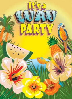 Hawaiian Luau Party Clip Art - Clipart1001 - Free Cliparts
