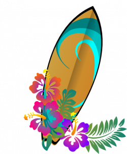 Free Surfboard Clipart luau, Download Free Clip Art on Owips.com