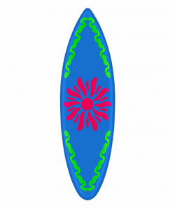 Luau Surfboard Png - Hawaiian Clip Surfboards, Transparent ...