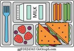 School Cafeteria Clip Art - Royalty Free - GoGraph