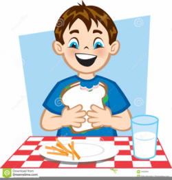 Child Eating Lunch Clipart | Free Images at Clker.com ...
