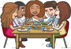 Dinner with friends clipart 5 » Clipart Portal