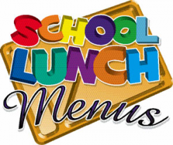 School Lunch Menu Clipart - Clip Art Library