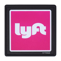Lyft Sign with Bright LED Lights for Car | Wireless, Removable, USB  Rechargeable | Light Logo Signs for Window | Uber/Lyft Amp and Rideshare  Drivers | ...