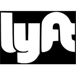LYFT Logo Vinyl Sticker Decal (12\
