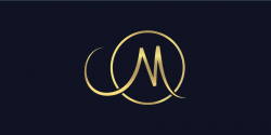 M logo design