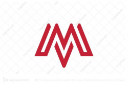 Exclusive Logo 26258, Letter M Mm Logo | Mm logo, Letter m ...